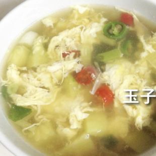 Egg soup