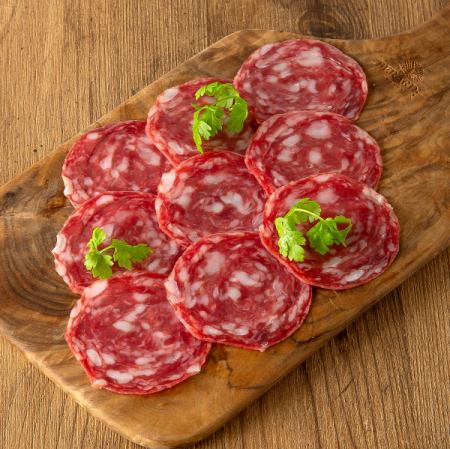 Spanish iberian salami