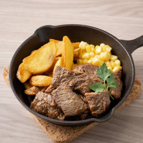 お酒に合1口ステーキ♪