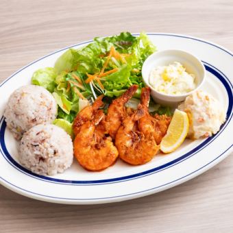 ガーリックシュリンププレート