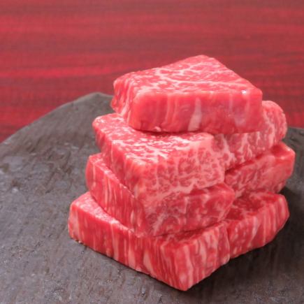 【定番メニュー付】元祖イチボ一枚焼き、A5和牛赤身ロック付！赤身肉満足コース7000円(税込)