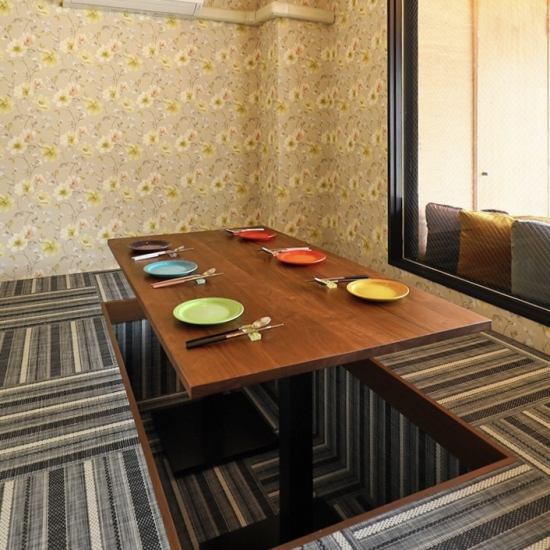 A private room for 10 people, where you can enjoy Korean cuisine in a stylish restaurant!