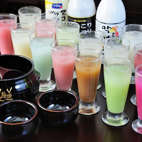Drink lineup, the highest level in the region