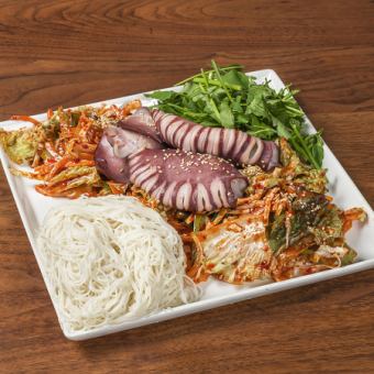 丸イカミナリ和え