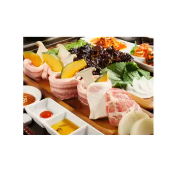 【ビアガーデン】三元豚生肉サムギョプサルスタンダード食べ放題!人気の単品45品全品食べ放題!