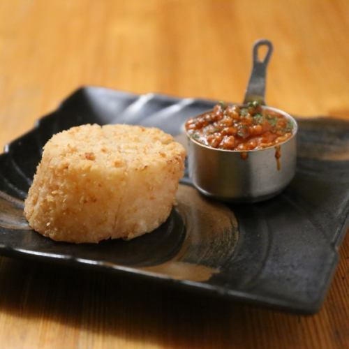 Deep fried oden radish