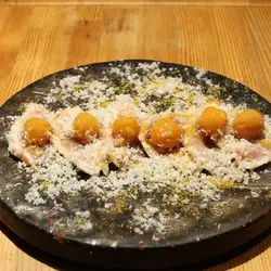 鶏むね肉のカルパッチョ