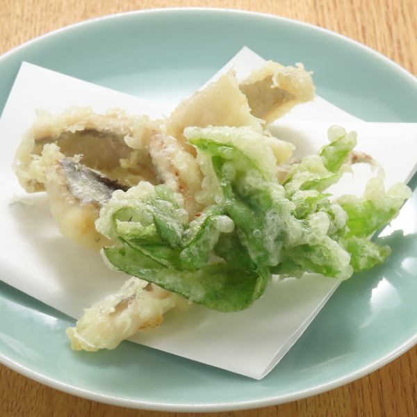 釣れたてフレッシュな魚を使用した「揚げ物」はサクサクジューシーな食感が楽しめる★