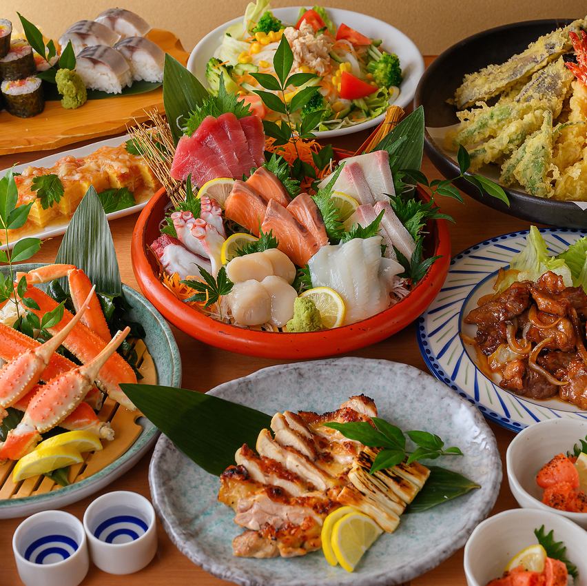 ３時間飲み放題付きコースを準備しております♪