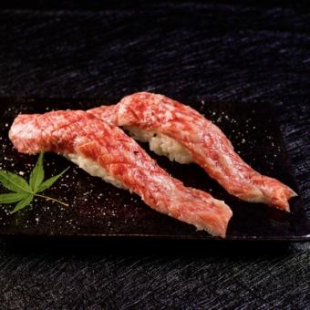 Wagyu beef sushi, 1 piece