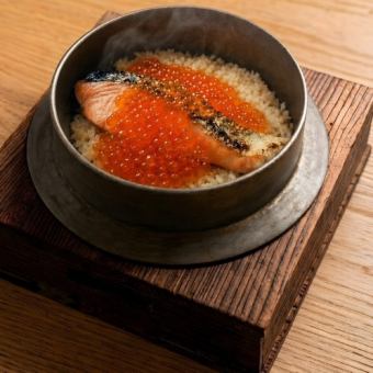 鮭いくら釜飯