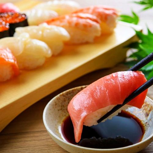 ネタは鮮度抜群！しかも一貫200円~！