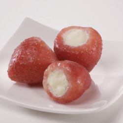 煉乳 草莓冰淇淋