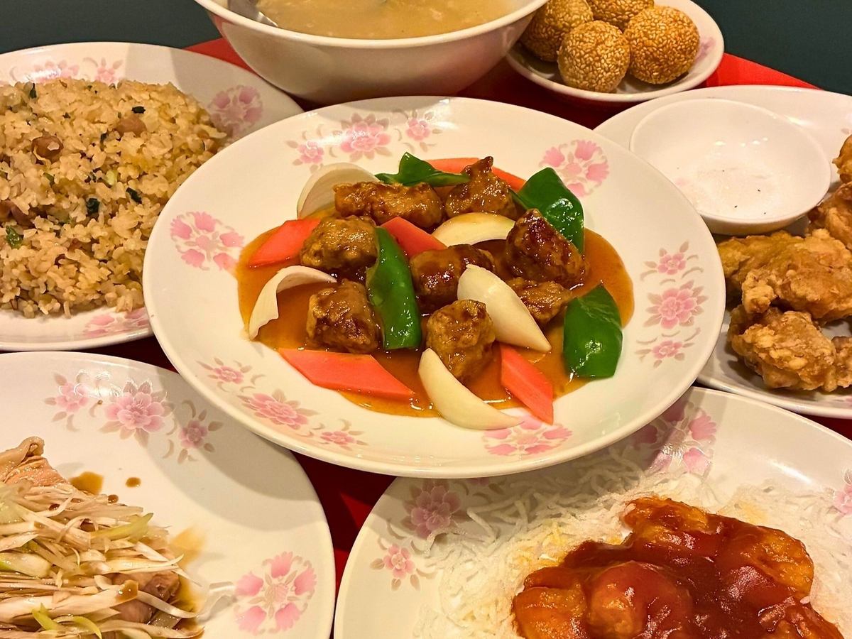 本格中国料理をリーズナブルに♪飲み放題付コースもご用意◎
