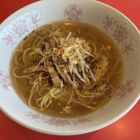 葱チャーシュー麺(醤油)