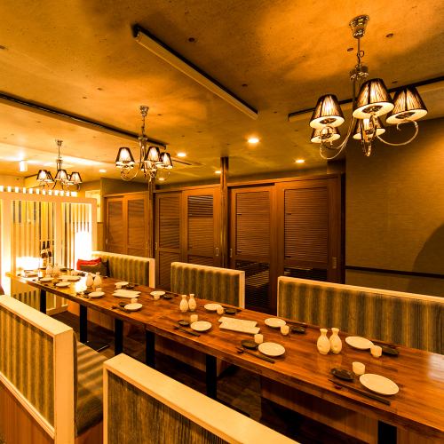 Perfect for large banquets! We also support large-scale parties unique to our restaurant with a total of 110 seats! ☆ Girls' parties and birthdays are popular in Shinjuku ♪ Shinjuku Private room Izakaya!