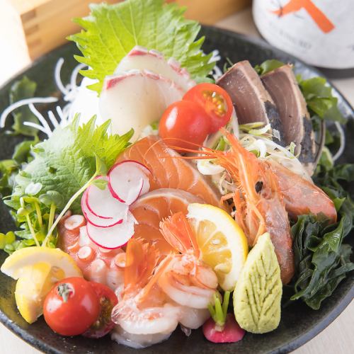 刺身3種盛り合わせ1人前