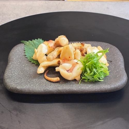 げそ酒盗バター焼き