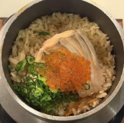 サーモンといくら 親子釜めし
