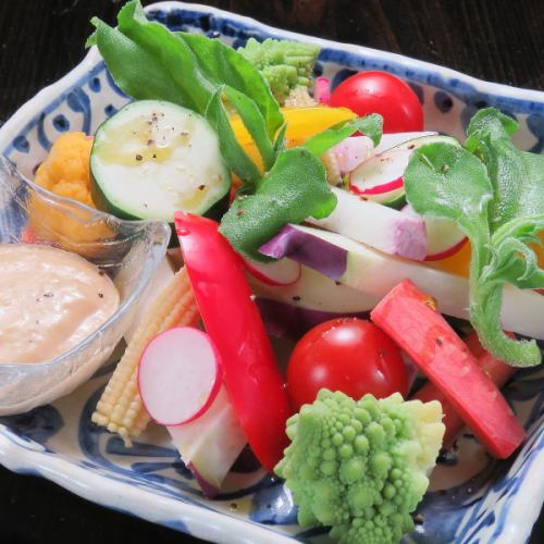 colorful vegetable dip