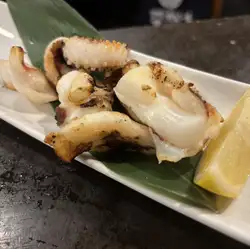 いか下足塩焼き