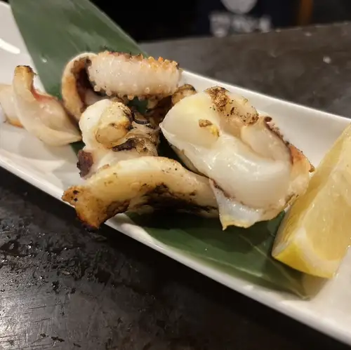 いか下足塩焼き