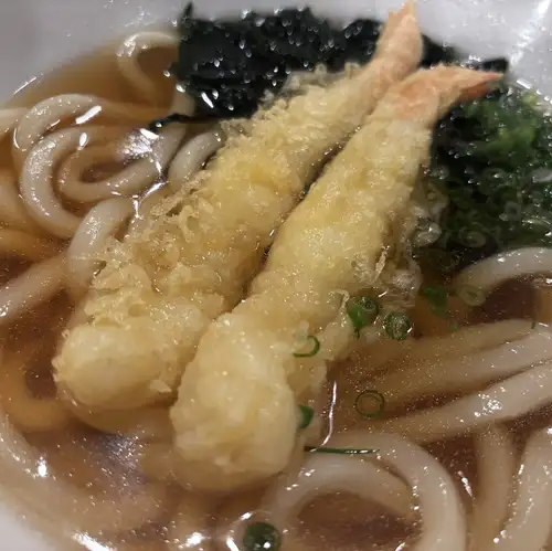海老天うどん（温・冷）