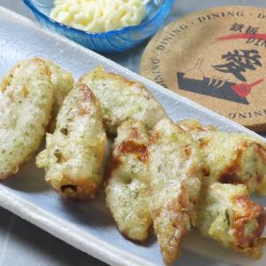 ちくわの磯部揚げ