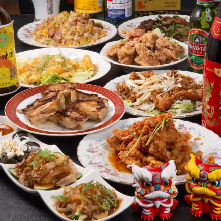 【新鮮な肉や海鮮が楽しめる】≪全6品≫鴛鴦（双味）中式火鍋コース3850円(税込)※2名様より