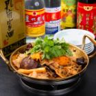 1.麻辣スープ：辛い「2辛」/2.微辣スープ：ちょっと辛い「1辛」/3.食用菌スープ：辛くない