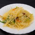 ジャガイモ細きり炒め