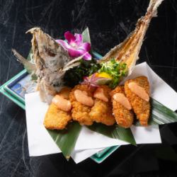 手作りアジフライ　