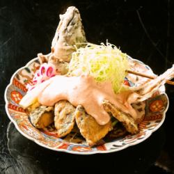 トロさば竜田揚げ明太マヨネーズ