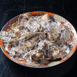 糸島牡蠣の酒蒸し(１個)