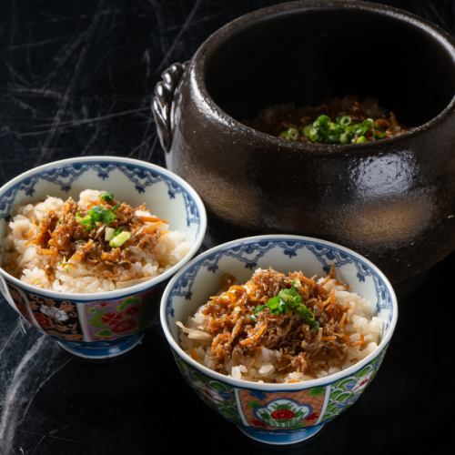 煮じゃこ釜めし