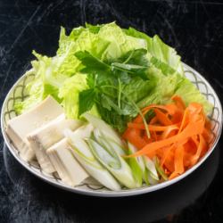 追加野菜盛り合わせ