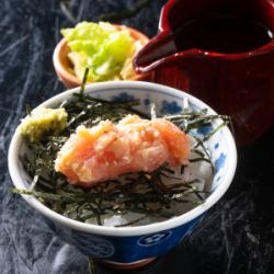 自家製明太子茶漬け(西京味噌)