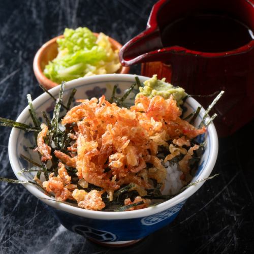 桜えび掻き揚げ茶漬け