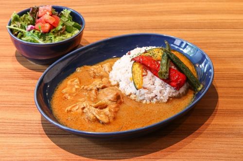 Special chicken curry simmered for half a day