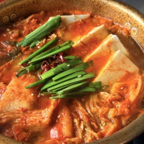 A variety of authentic Korean dishes