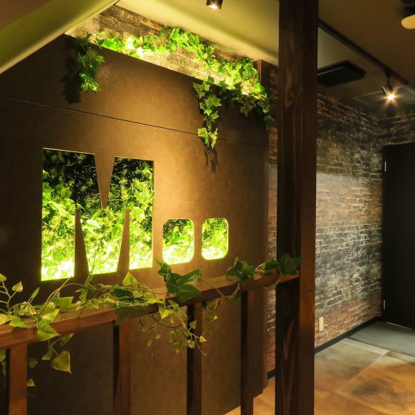 A shop with a stylish atmosphere that does not seem like a barbecue.It is soon from each line Umeda Station!