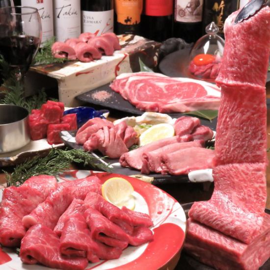 Meat wholesale store! For date, banquet, drinking party use ◎