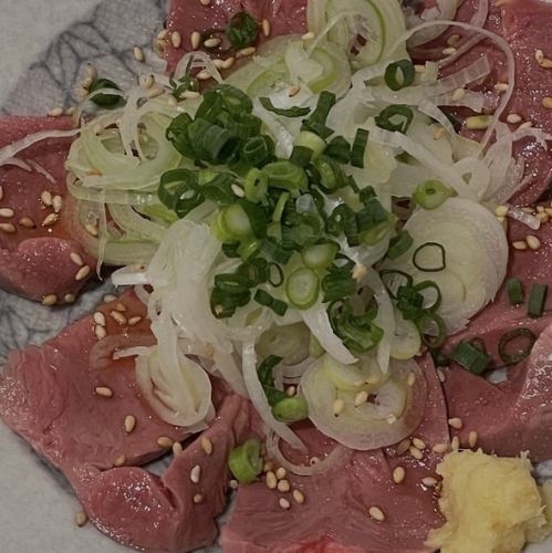 低温調理のハツ刺し