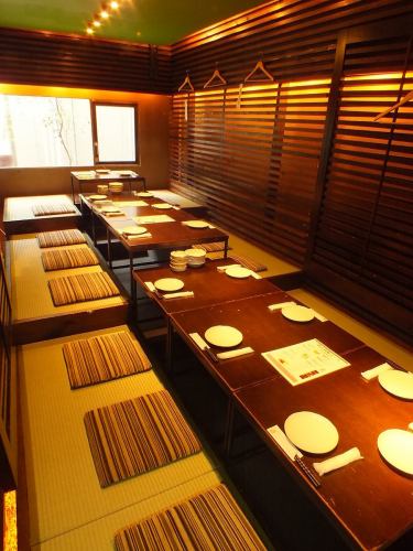 Tatami room that can accommodate up to 20 people