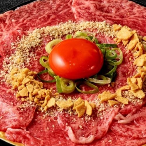 炙りロースユッケ