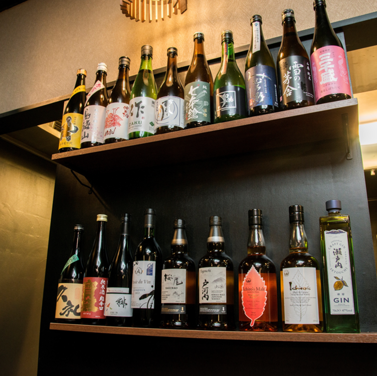 日本酒、焼酎各種取り揃えております！
