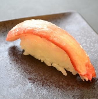 ズワイカニ握り