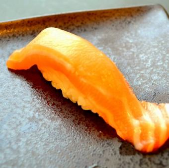 サーモン握り