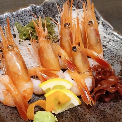 甘エビ刺身(5尾)