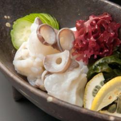 활 문어의 목욕탕 식초